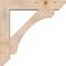 Ekena Millwork Legacy Slat Smooth Bracket w/ Offset Brace, Douglas Fir, 7 1/2"W x 38"D x 38"H BKT0806X38X38LEC06SDF - alternate 2